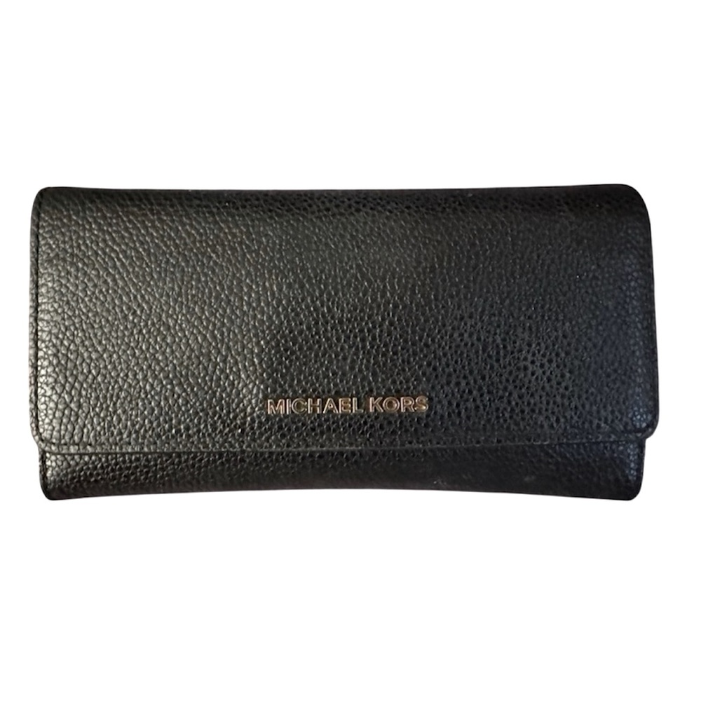 Michael Kors Black Leather Wallet